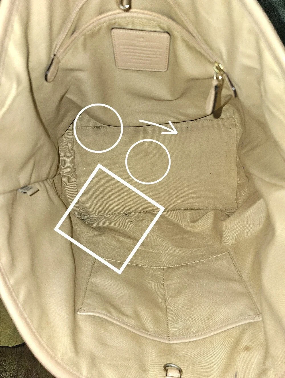 Coach City Pebble Leather Tote